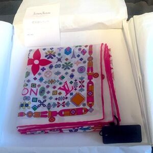 Louis Vuitton silk scarf